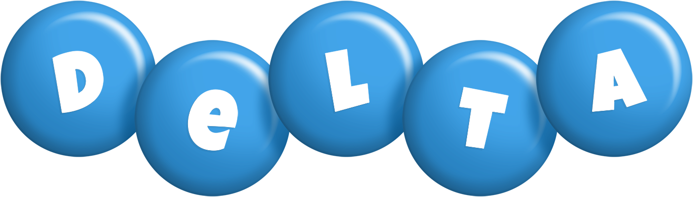 Delta candy-blue logo