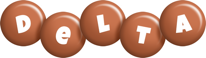 Delta candy-brown logo