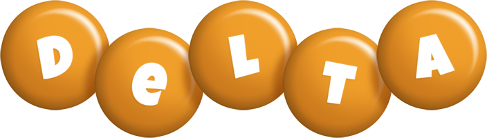 Delta candy-orange logo