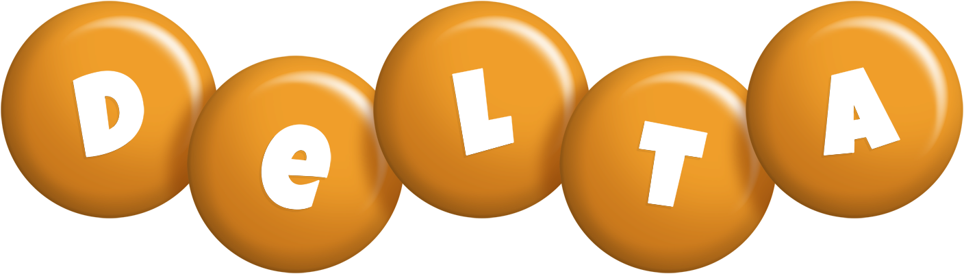 Delta candy-orange logo