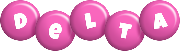 Delta candy-pink logo