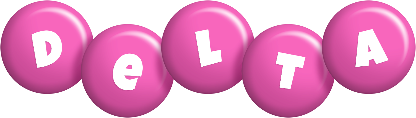Delta candy-pink logo