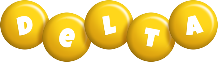 Delta candy-yellow logo