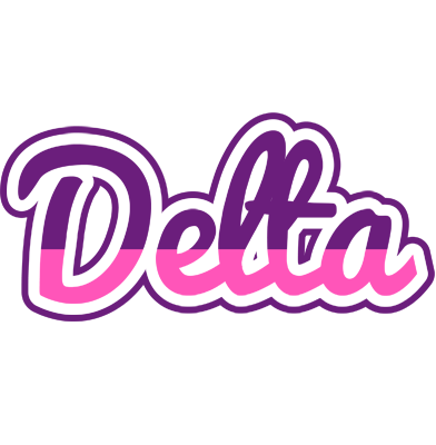 Delta cheerful logo