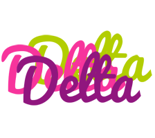 Delta flowers logo