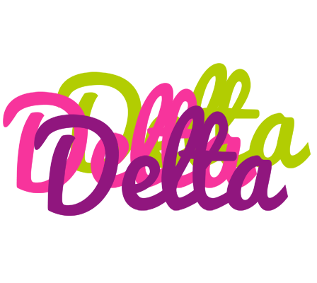 Delta flowers logo