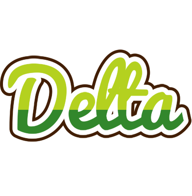 Delta golfing logo