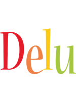 Delu birthday logo