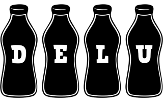 Delu bottle logo