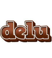 Delu brownie logo
