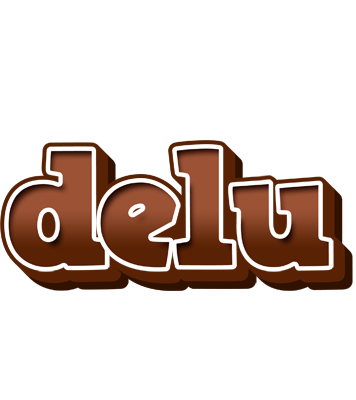 Delu brownie logo