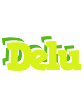 Delu citrus logo