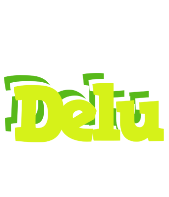 Delu citrus logo