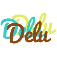 Delu cupcake logo