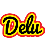 Delu flaming logo