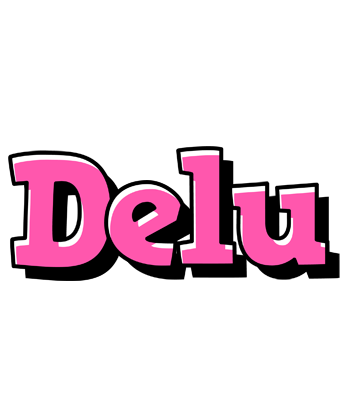 Delu girlish logo