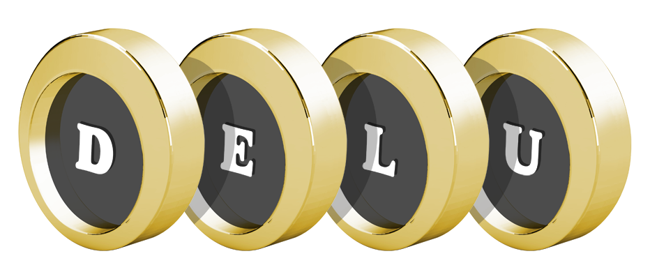 Delu gold logo