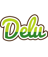 Delu golfing logo