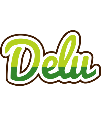 Delu golfing logo