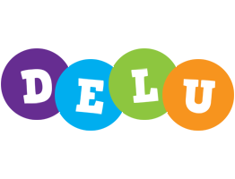 Delu happy logo