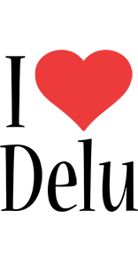 Delu i-love logo