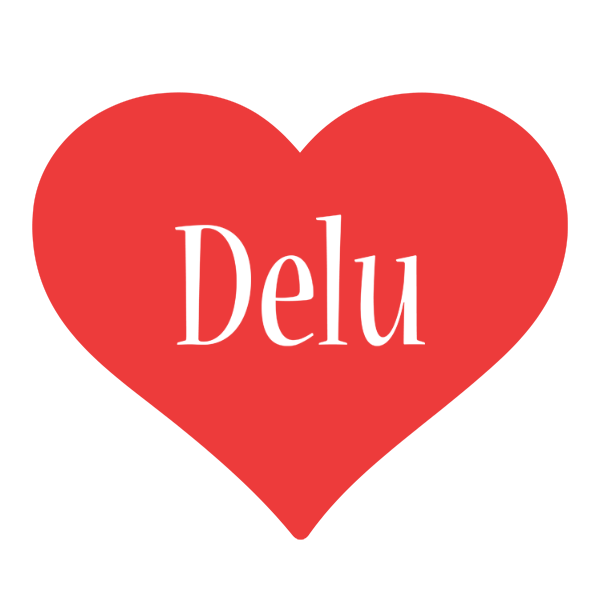 Delu love logo