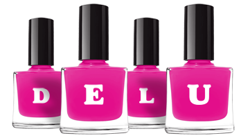 Delu nails logo