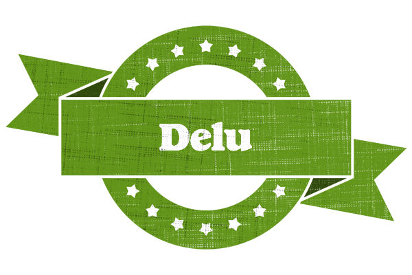 Delu natural logo