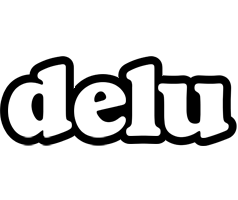 Delu panda logo