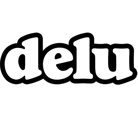 Delu panda logo