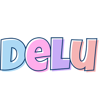 Delu pastel logo