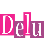 Delu whine logo