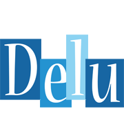 Delu winter logo