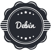 Delvin badge logo