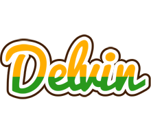 Delvin banana logo