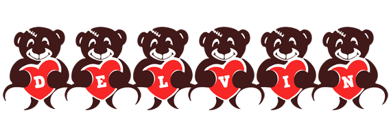 Delvin bear logo