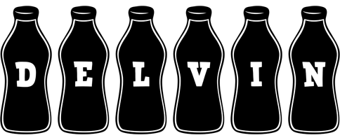 Delvin bottle logo