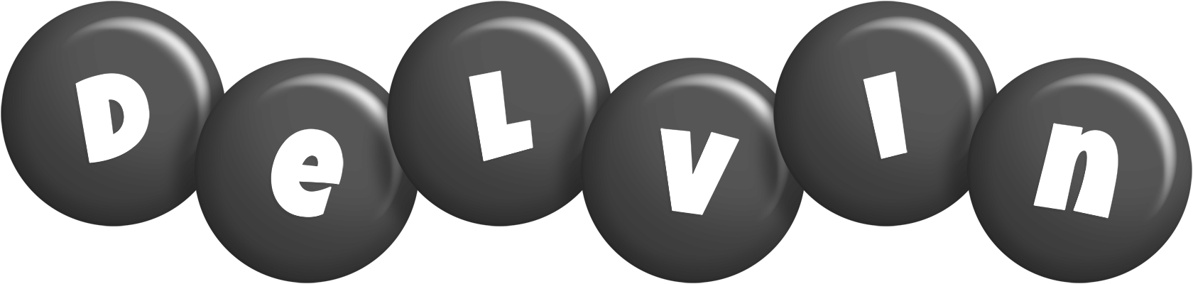 Delvin candy-black logo