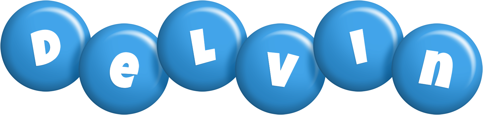 Delvin candy-blue logo
