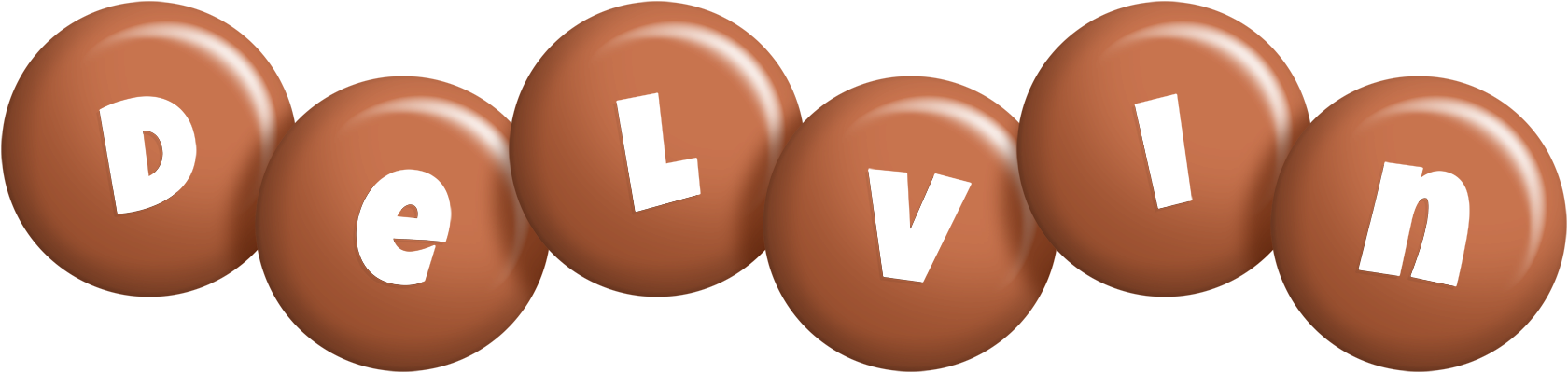 Delvin candy-brown logo