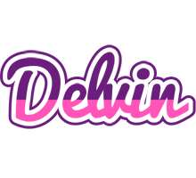 Delvin cheerful logo