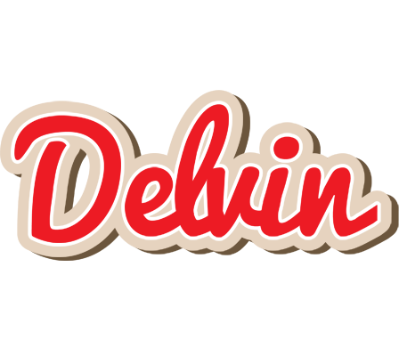 Delvin chocolate logo