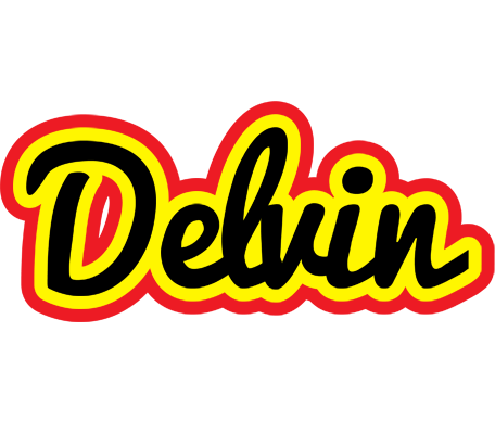 Delvin flaming logo