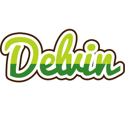 Delvin golfing logo