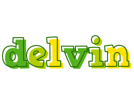 Delvin juice logo