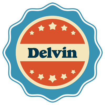 Delvin labels logo