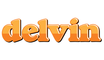 Delvin orange logo