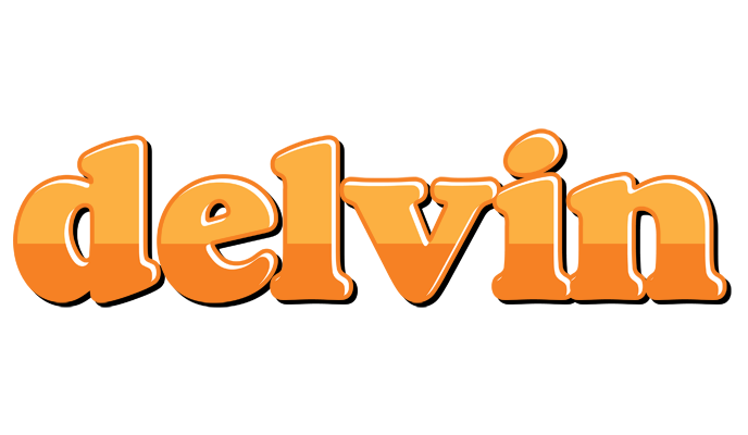 Delvin orange logo