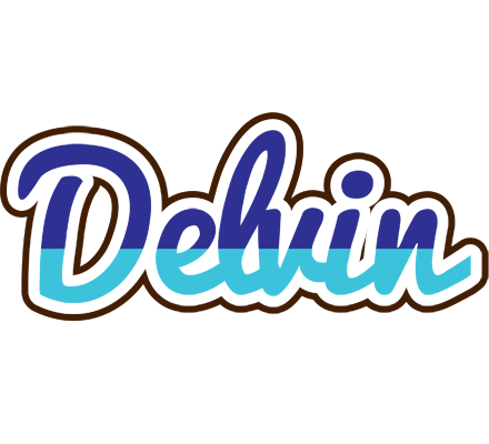 Delvin raining logo