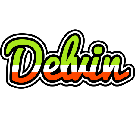 Delvin superfun logo